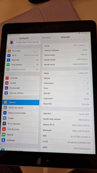 Ipad Air Aplle 16gb