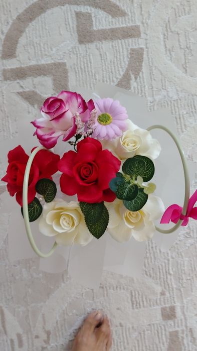 Мыльные розы корейские