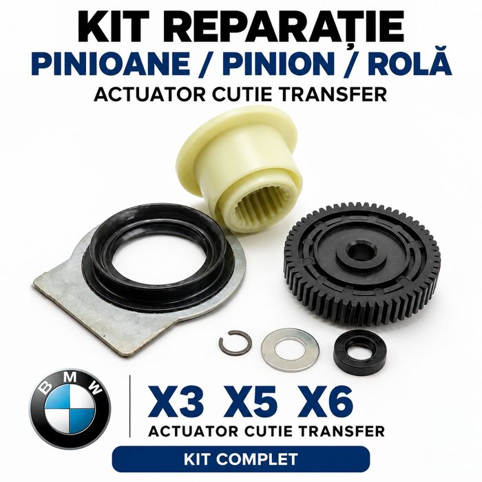 Kit reparatie pinioane/pinion/rola motoras actuator cutie transfer BMW X3 X5 X6