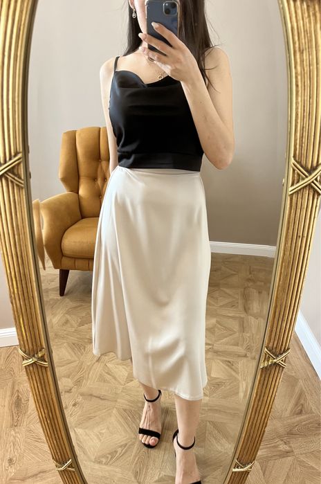 Атласный топ 42-46