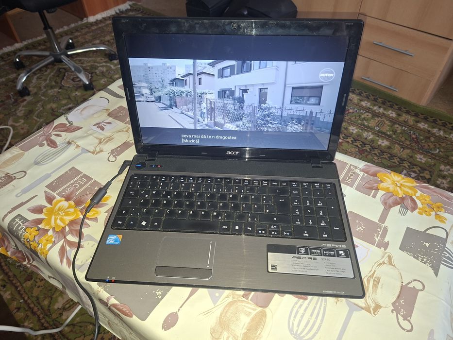 Acer Aspire 5741g, Intel i5, Windows 10 Pro  + Office, 500 gb, 6 gb ram