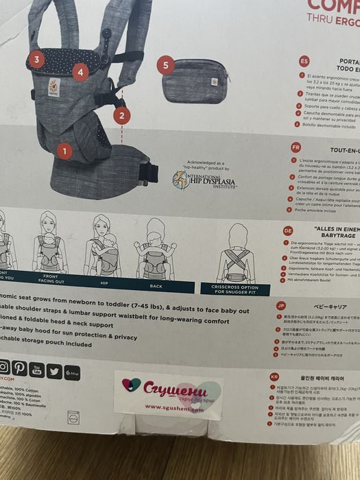 Ергономична раница Ergobaby Omni 360