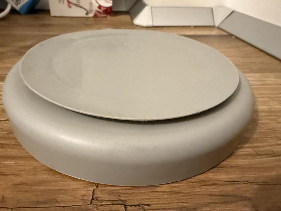 Set farfurie si bavetica din silicon