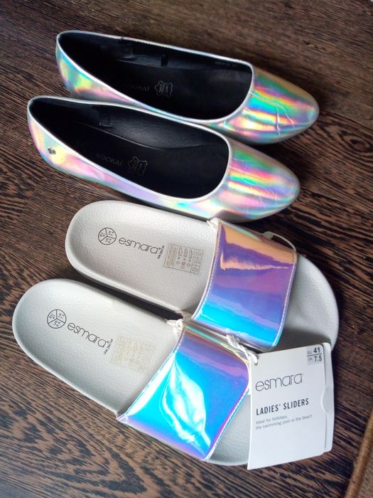 Нови дамски чехли,обувки, апрески - 41номер/ цени в описанието