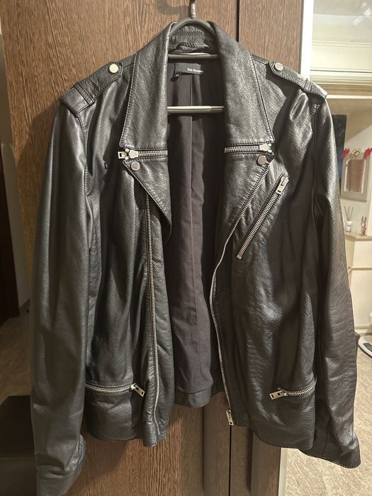 Geaca Biker Piele Naturala XL The Kooples