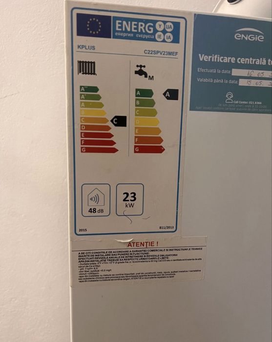 Centrala pe gaz Motan 23kW