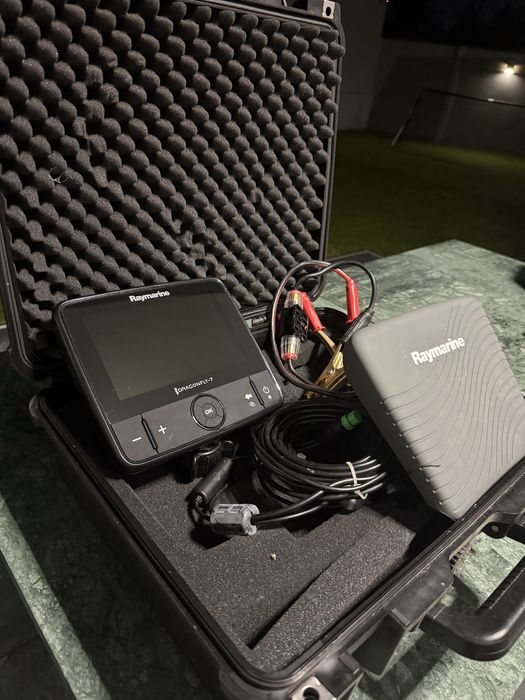 Sonar Raymarine Dragon fly 7 pro plus cutie transport RCG CADOU