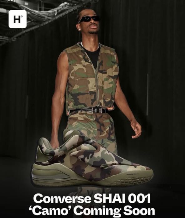 Лимитирани Converse x shai camo 001. 44