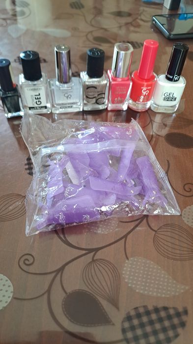 Гел лакове и щипки,Коса