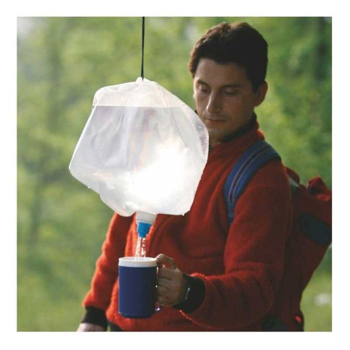 Ghirba bidon apa potabila pliabil 15L plastic transparent Continental