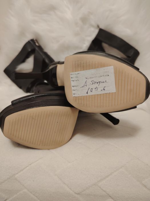 Летни ботуши от естествена кожа