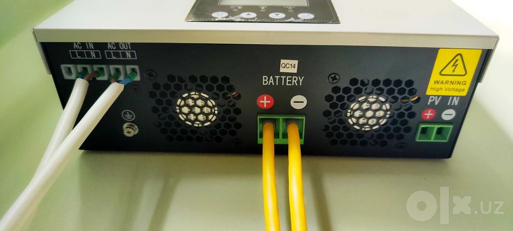 Invertor 2KVA va 2 dona akkumulyatorlar 70Ah sotiladi