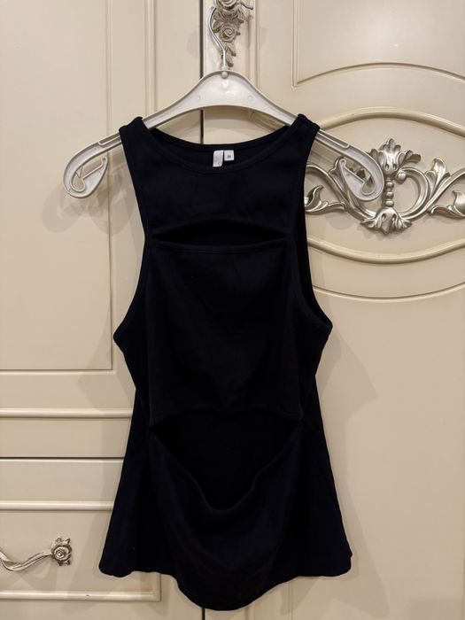 Платье лапша. Майка с вырезами