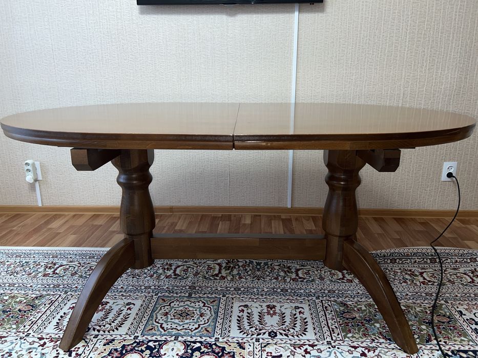 Стол деревянный, раздвижной