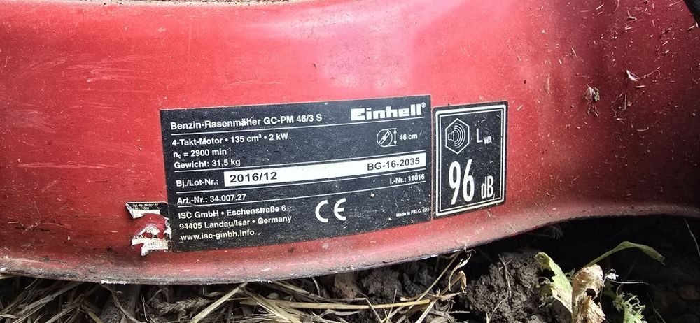 Самоходна косачка Einhell