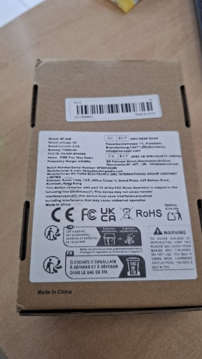 Радиостанции Baofeng BF