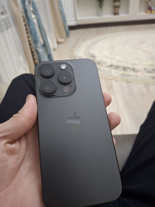 Айфон 15 про чёрный