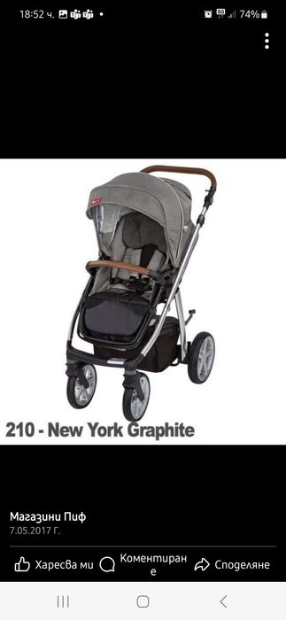 Бебешка количка и кошница за кола