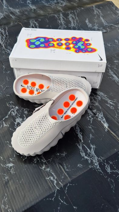 Slapi Nike Mind 001 Silver Gray 44