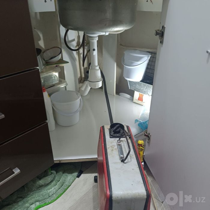 Канализация тозалаш хизмати аппарат билан 24/7