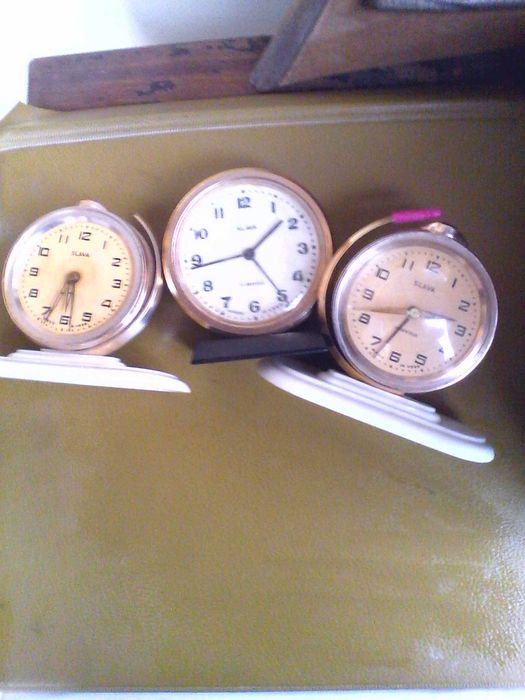 Lot 3 ceasuri Slava Made in URSS