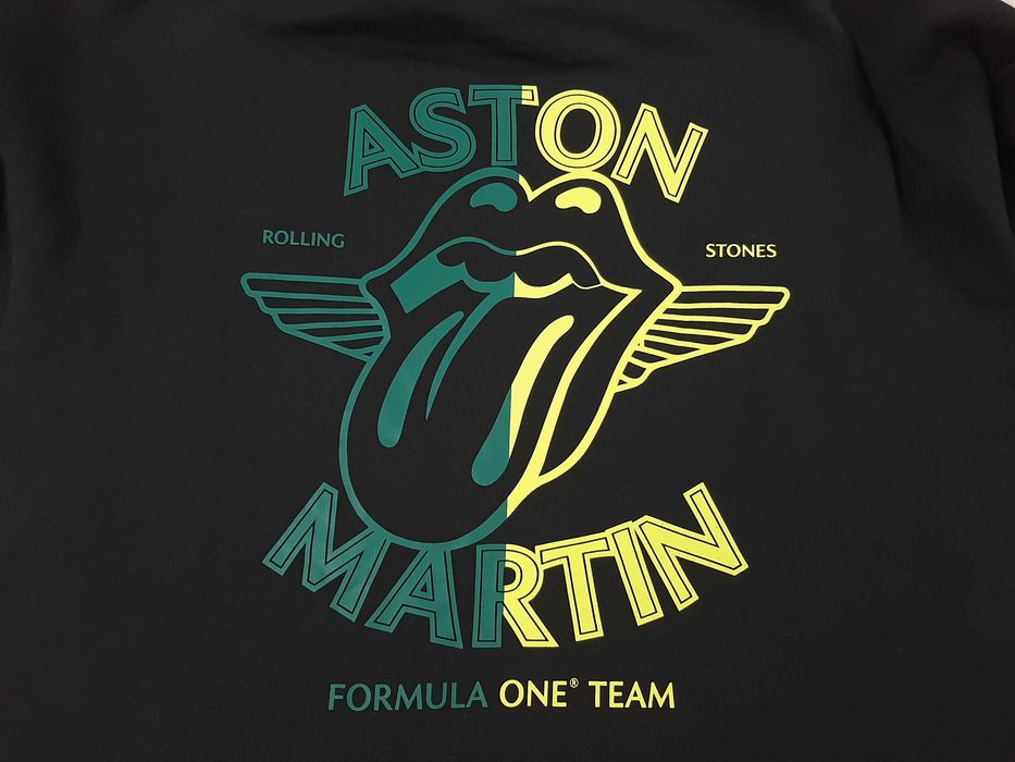 Aston Martin F1 x Rolling Stones - Оригинален мъжки суитшърт