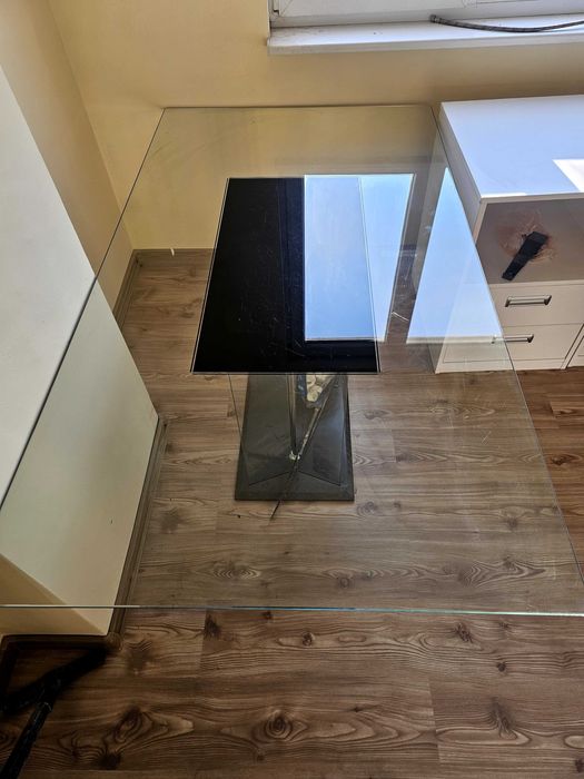 Стъклена маса 180 на 100