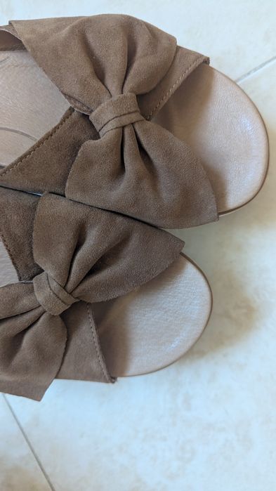 Дамски платформи UGG от естествена кожа