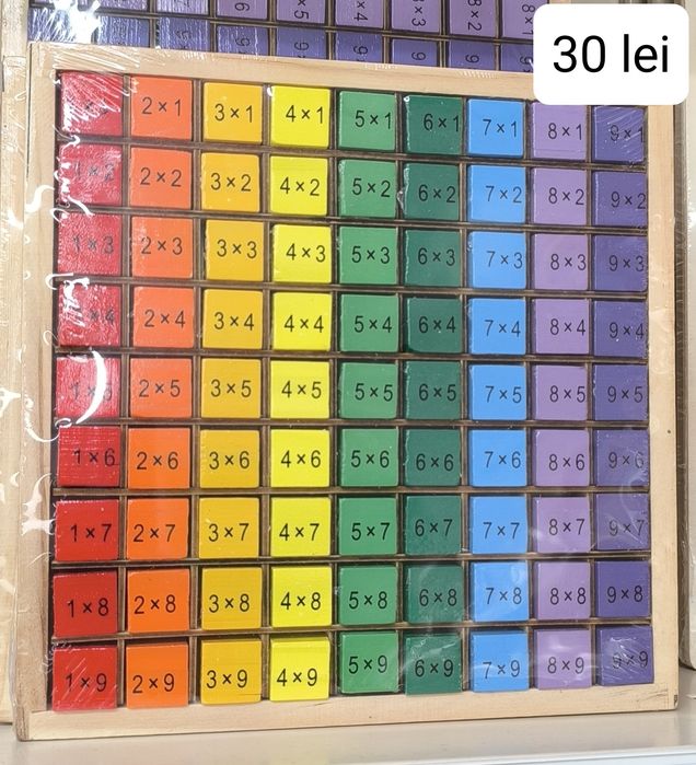 Joc educativ din lemn