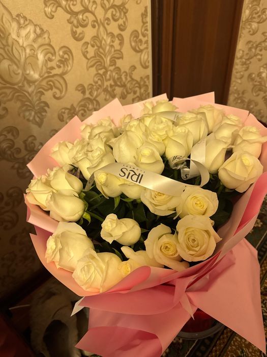 Цветы,свежие,белый роза