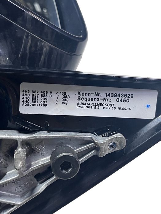 Oglinda Laterala Electrica Portiera Stanga Fata ( Uk ) Audi A8 Iii 4H2