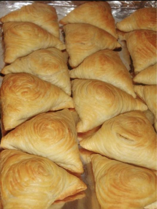 Qarsildoq, qat-qat qavatli domashniy somsa zakaz olamiza