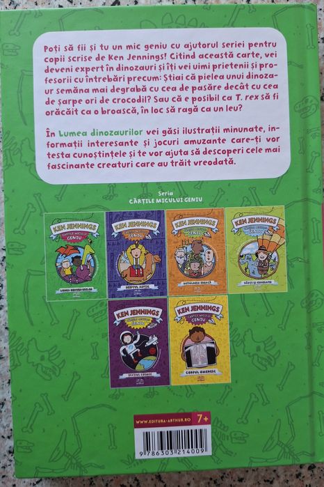 Cartea Lumea Dinozaurilor de Ken Jennings+CADOU