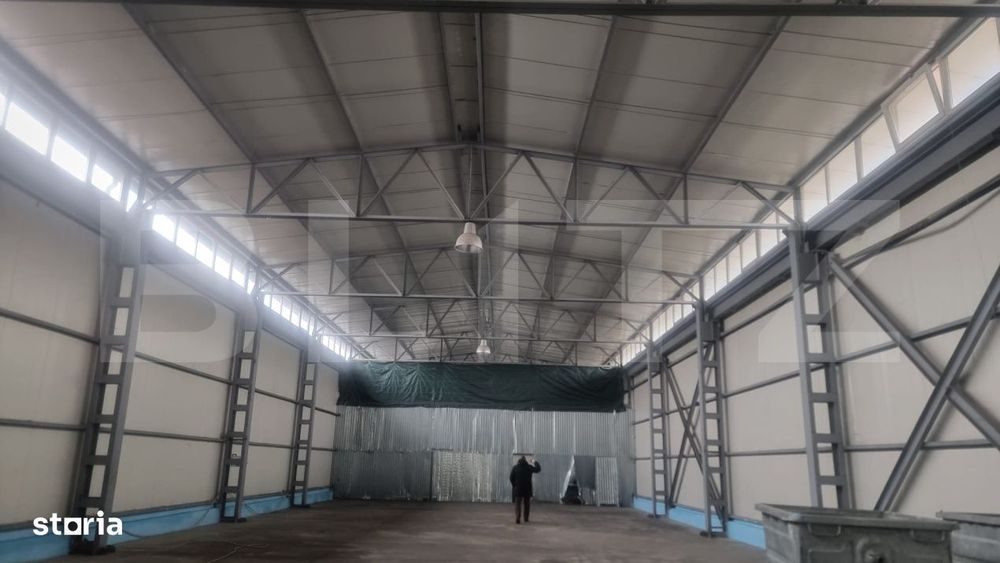 Hala moderna, pod rulant, 720 mp, platforma betonata 1700mp PLOIESTI