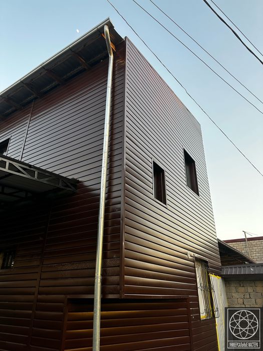 Сайдинг, профнастил, слив, сэндвич, металлочерепица, продажа, фасад