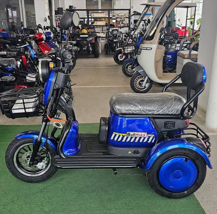 Електрическа триколка Grand Pudding 2000W, 60V, 20Ah, CE сертификат
