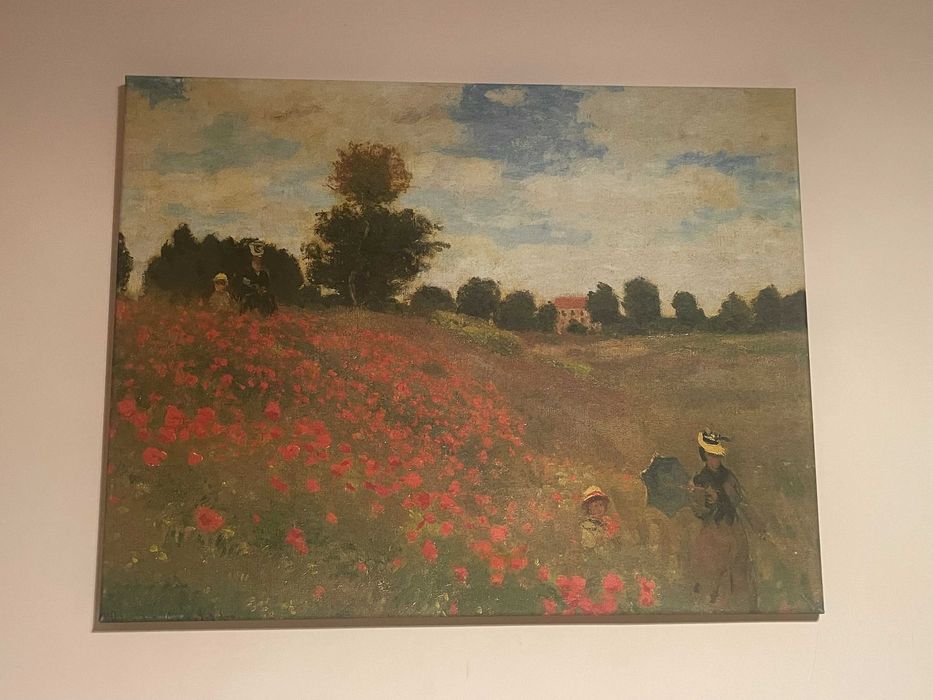 Câmpul de maci, Argenteuil, Claude Monet–Reproducere, pictură în ulei