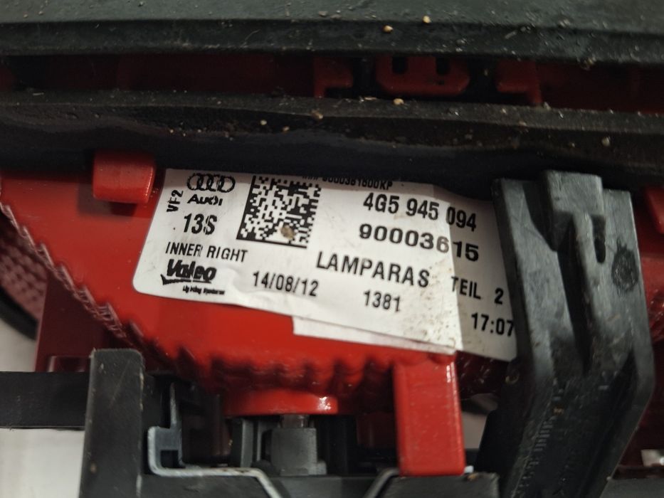 Вътрешен стоп - стопове Audi A6 C7 4G / Ауди А6 Ц7 2013г.