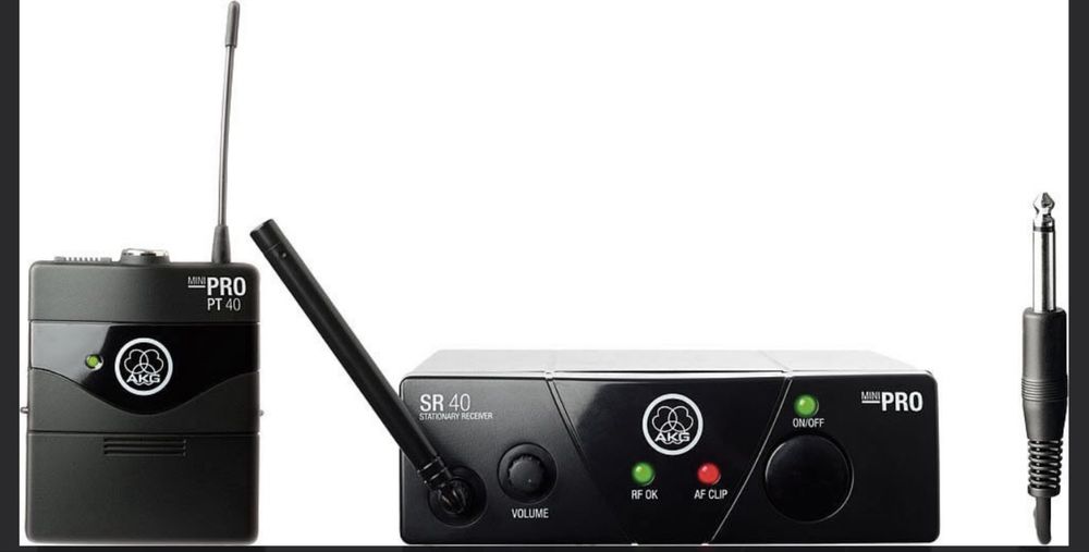 Vând sistem wireless AKG pentru instrumente