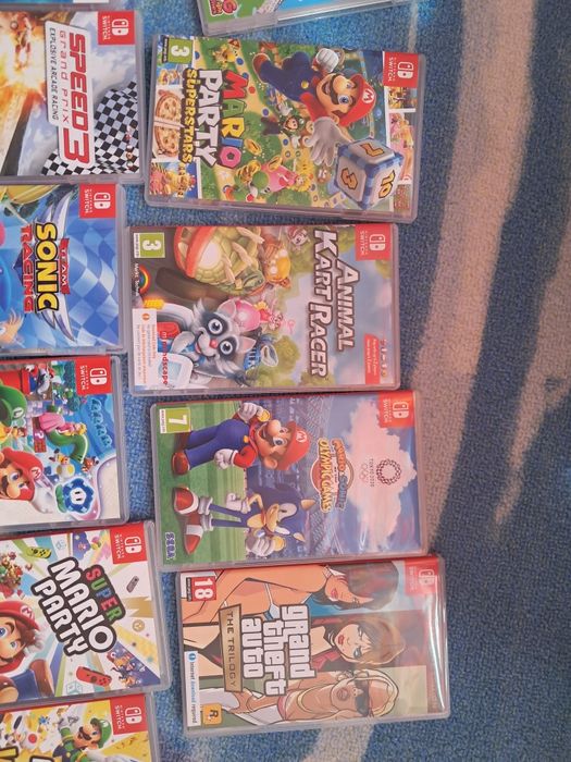 Nintendo-switch с игри и аксесоари