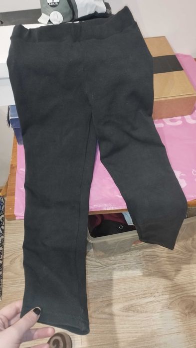 Утягивающие леггинсы женские спортивные, черные, Pink Island