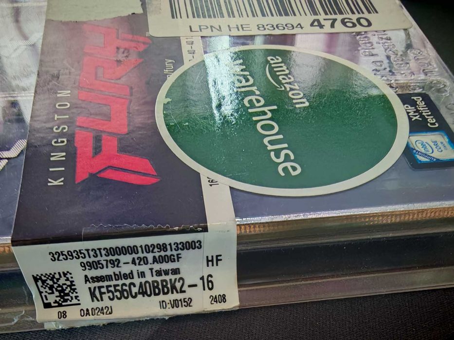 Рам памет Kingston FURY Beast  16GB (2x8GB) DDR5 5600MHz DDR5