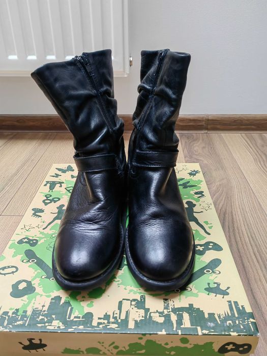 Cizme piele scurte femei