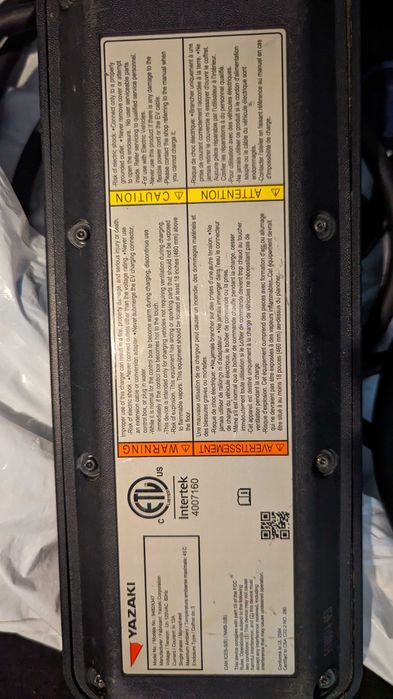 Genuine Mitsubishi Outlander PHEV Home Charging Cable Yazaki 120V!