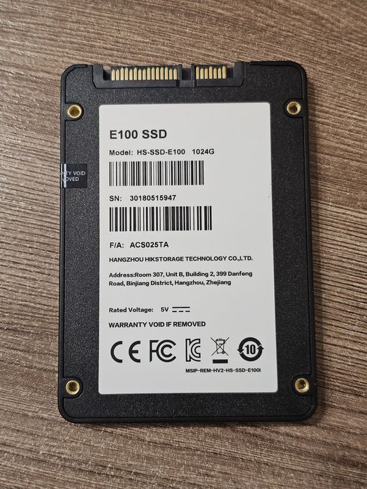 SSD 1Tb новый Hiksemi