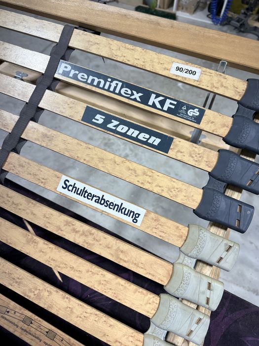 Lot 20 Somiere Ergonomice Germane Premiflex 90x200 cm - Lemn Stratificat si Zone Confort