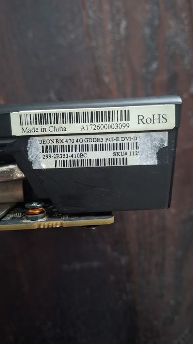 Rx470 4gb sapphire nitro