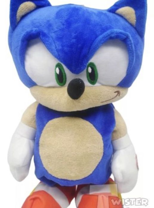 Плюшена играчка ходещ Соник, Музикален и движещ