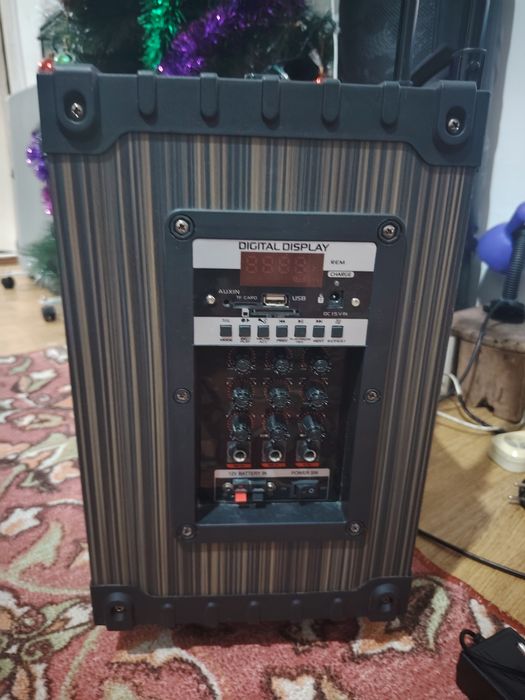 Колонка на колесиках