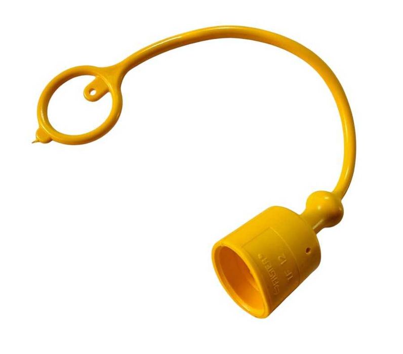 Предпазна тапа за бърза хидравлична връзка на трактор